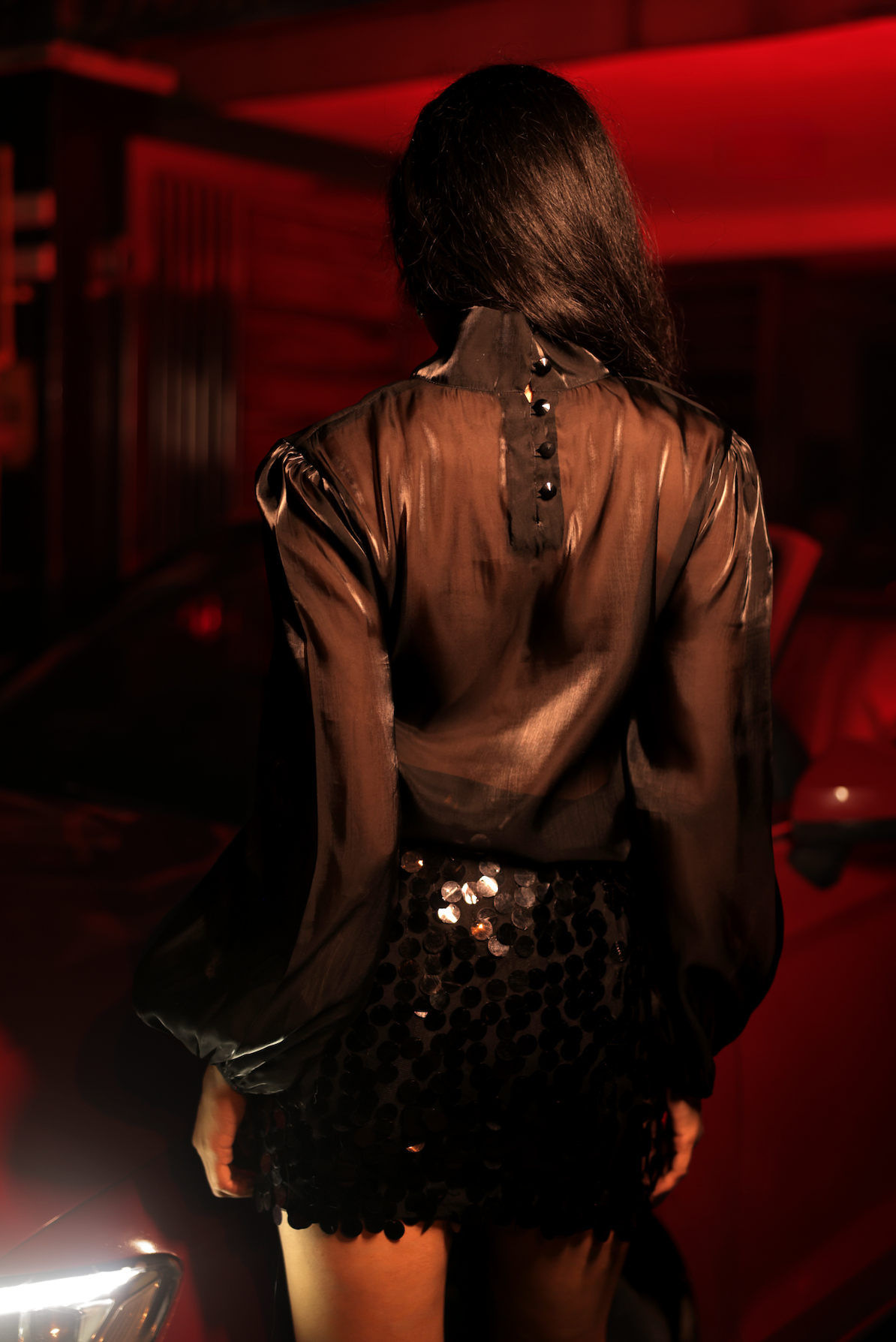 Noir Reign Top